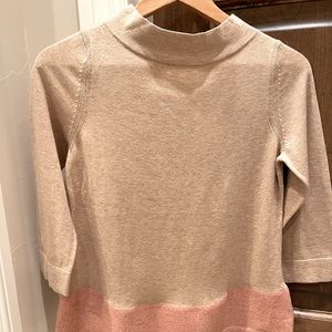 Anthropologie XS mock neck sweater NWT